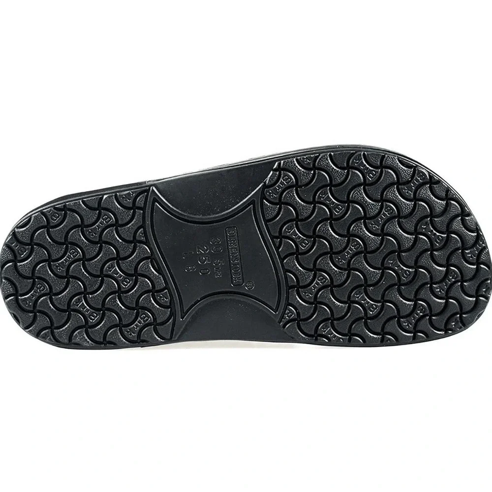 Footprints By Birkenstock Southport Black Leather Shoes Mens 9 Women's 11 NWOT